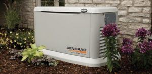 a close up of a Generac Generator